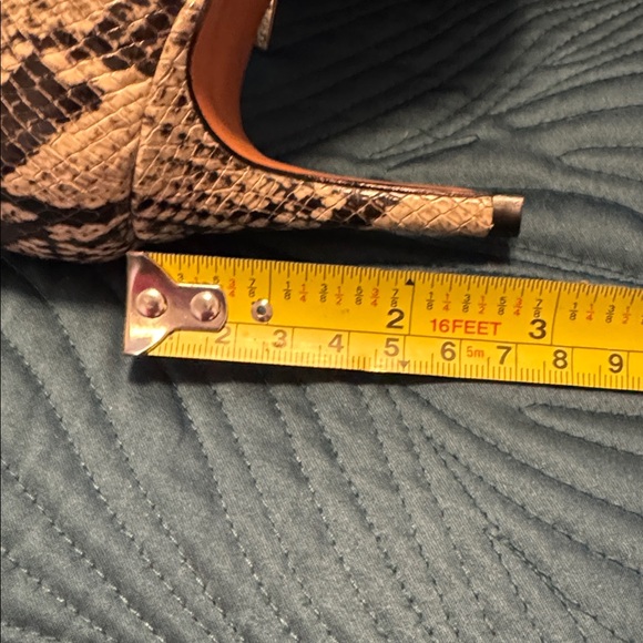 Schutz Bette Snakeskin Bootie - Picture 3 of 3